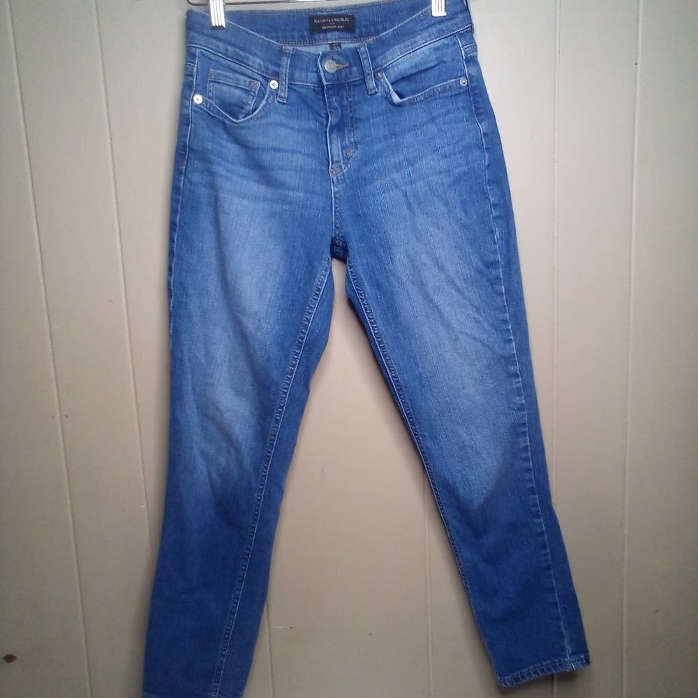 Banana Republic Girlfriend Jeans 25 0 Petite